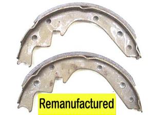 Holden HD HR Rear Bonded Brake Shoe Set 228.6mm Diam ( 9.00 )