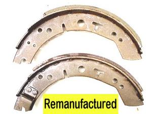 Jaguar MK1 Bonded Drum Brake Rear Shoe Set 282.5mm ( 11.125 )